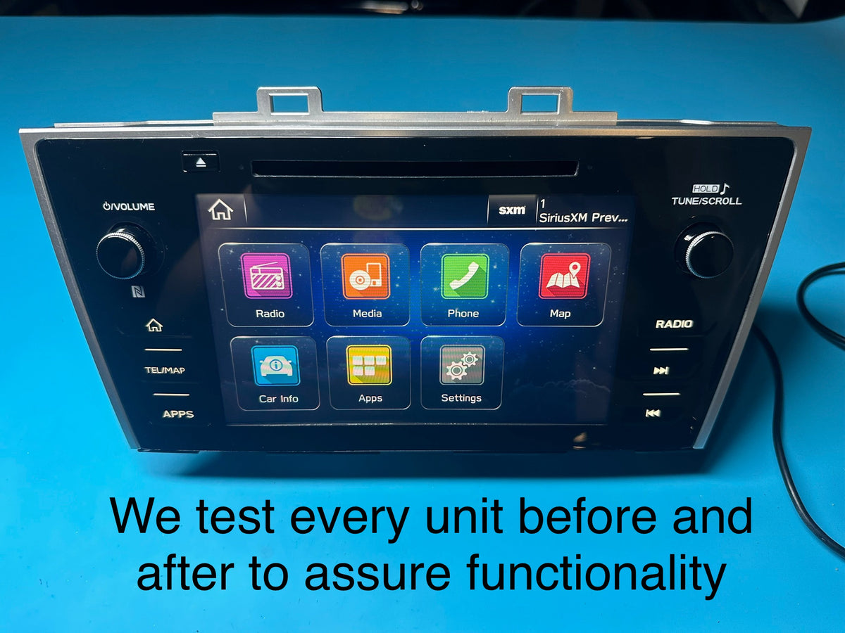 REPAIR SERVICE Subaru Legacy & Outback Radio Display LCD Touch Screen ...