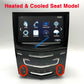 Cadillac CUE 13 - 20 ATS CTS ELR SRX XTS CUE System Touch Screen Nav Radio Heated & Cooled Seat Model