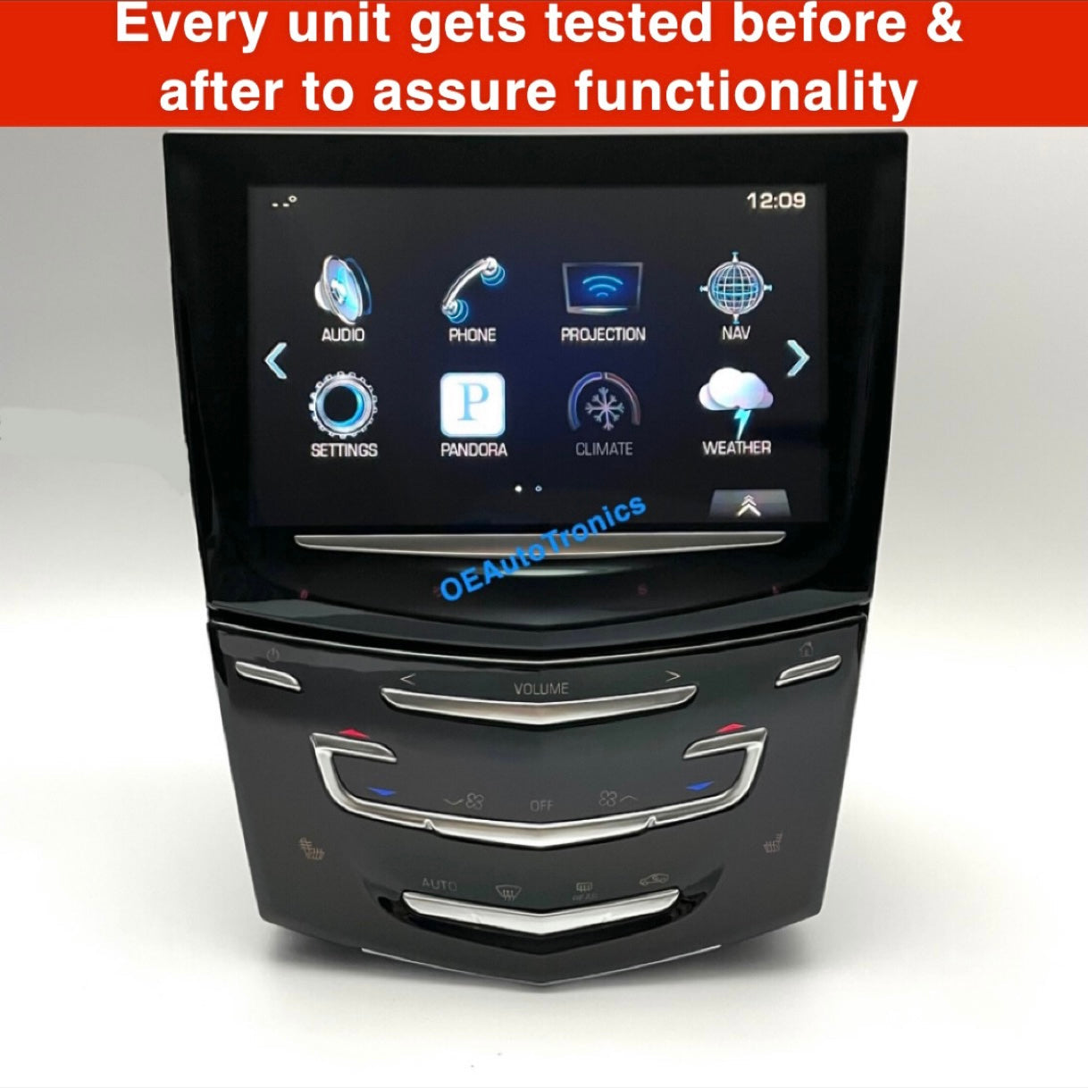 Cadillac Escalade Parts Replacement Touch Screen Display For Cadillac CUE System (ATS, CTS, SRX, XTS, Escalade) Unbranded CUE Screen Digitizer 22935061 - Foto 6